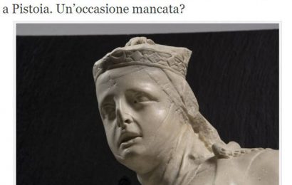 cultura. GIOVANNI PISANO AL FABRONI: «LA SOLITA OCCASIONE MANCATA» cultura. GIOVANNI PISANO AL FABRONI: «LA SOLITA OCCASIONE MANCATA»