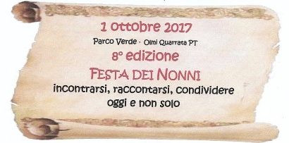 quarrata. CONTRO SOLITUDINE E ISOLAMENTO TORNA LA “FESTA DEI NONNI”