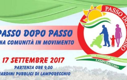 “PASSO DOPO PASSO” CAMMINATA A LAMPORECCHIO “PASSO DOPO PASSO” CAMMINATA A LAMPORECCHIO