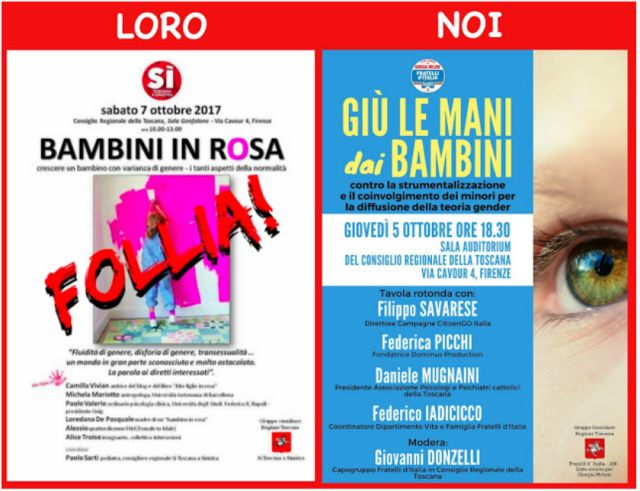 no gender. CONVEGNO A DIFESA DEI BAMBINI no gender. CONVEGNO A DIFESA DEI BAMBINI