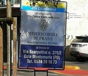 misericordia prato. LE ANOMALE AFFISSIONI misericordia prato. LE ANOMALE AFFISSIONI