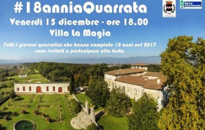 QUARRATA FESTEGGIA I DICIOTTENNI QUARRATA FESTEGGIA I DICIOTTENNI