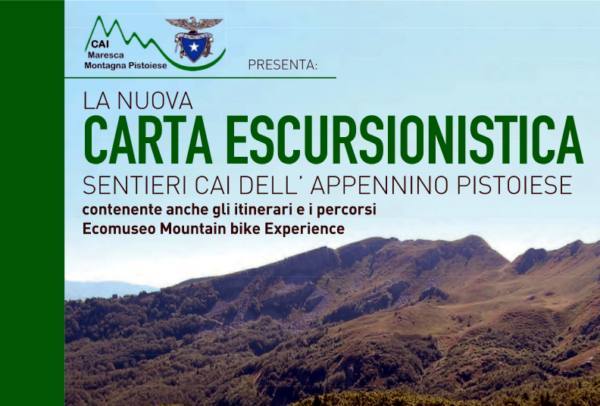 LA CARTA ESCURSIONISTICA DELL’APPENNINO PISTOIESE