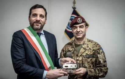 IL SINDACO TOMASI VISITA IL CONTINGENTE ITALIANO IN UNGHERIA