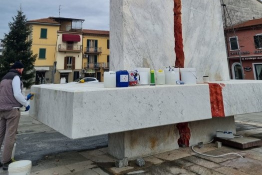quarrata. RESTAURATO IL MONUMENTO DI AGENORE FABBRI