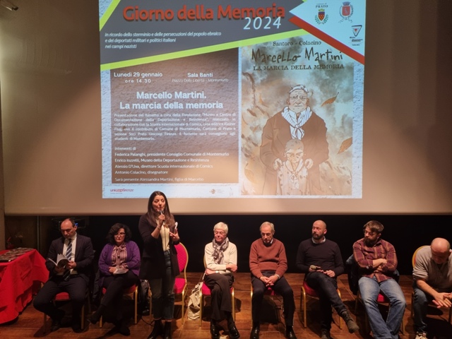 montemurlo. “MARCELLO MARTINI E LA MARCIA DELLA MEMORIA”, IL COMUNE DONA IL FUMETTO A 200 STUDENTI DELLA SCUOLA MEDIA montemurlo. “MARCELLO MARTINI E LA MARCIA DELLA MEMORIA”, IL COMUNE DONA IL FUMETTO A 200 STUDENTI DELLA SCUOLA MEDIA