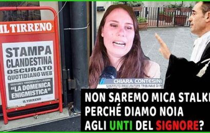tacci tua. CON LA SCUSA DI FAR ‘SANTA PROCURA’, CURRELI E I SUOI COLTIVAN LA CENSURA