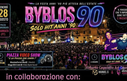 quarrata. DOPPIO APPUNTAMENTO MUSICALE CON “PIAZZA VIDEO SHOW” E “BYBLOS 90”
