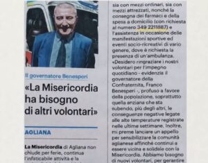 La Nazione non ha nessuna ricetta critica da sottoporre alla Misericordia per cambiare il verso?