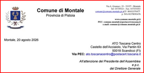 montale. IL SINDACO CHIEDE UNA NUOVA CALENDARIZZAZIONE DEL PIANO D’AMBITO: MONTALE RINASCE PARLA DI “PRIMO RISULTATO” E INVITA I COMUNI DELL’ATO A MUOVERSI INSIEME montale. IL SINDACO CHIEDE UNA NUOVA CALENDARIZZAZIONE DEL PIANO D’AMBITO: MONTALE RINASCE PARLA DI “PRIMO RISULTATO” E INVITA I COMUNI DELL’ATO A MUOVERSI INSIEME