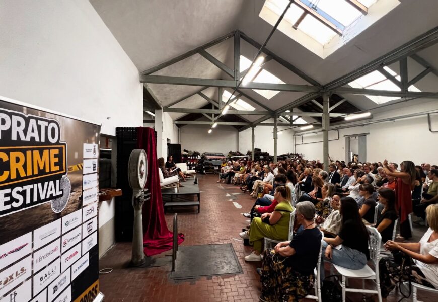 IL “PRATO CRIME FESTIVAL” CHIUDE CON OLTRE 3MILA PRESENZE. GLI ORGANIZZATORI: “LA CITTÀ HA VOGLIA DI EVENTI DI QUALITÀ”