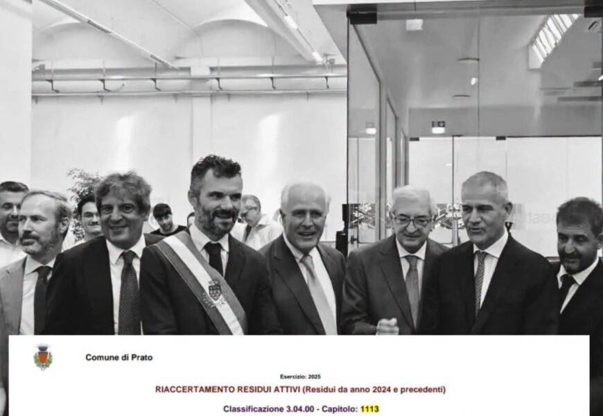 PLURES, TARGETTI ATTACCA: “QUASI UN MILIONE DI EURO SPETTANTE A PRATO È BLOCCATO. SERVE UN CONSIGLIO COMUNALE STRAORDINARIO” PLURES, TARGETTI ATTACCA: “QUASI UN MILIONE DI EURO SPETTANTE A PRATO È BLOCCATO. SERVE UN CONSIGLIO COMUNALE STRAORDINARIO”