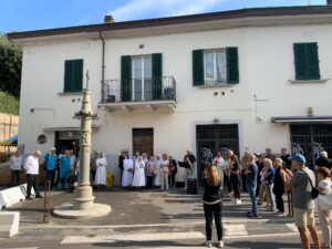 !naugurazione della colonna votiva dedicata a San Francesco d’Assisi. 2