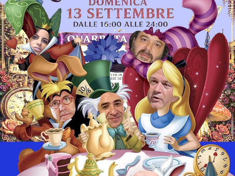 quarrata=wonderland. IO NON VO’ METTERCI PIEDE: TANTI AUGURI A CHI CI CREDE! quarrata=wonderland. IO NON VO’ METTERCI PIEDE: TANTI AUGURI A CHI CI CREDE!