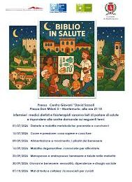 montemurlo. A SETTEMBRE RITORNANO GLI APPUNTAMENTI DI “BIBLIO IN SALUTE”