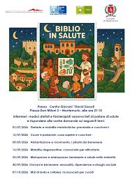 montemurlo. A SETTEMBRE RITORNANO GLI APPUNTAMENTI DI “BIBLIO IN SALUTE”