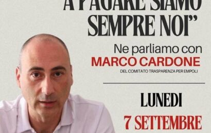montale. SERATA SULLA TARI E SUI COSTI DEI RIFIUTI: “IL CONTO ARRIVA SEMPRE AI CITTADINI” montale. SERATA SULLA TARI E SUI COSTI DEI RIFIUTI: “IL CONTO ARRIVA SEMPRE AI CITTADINI”