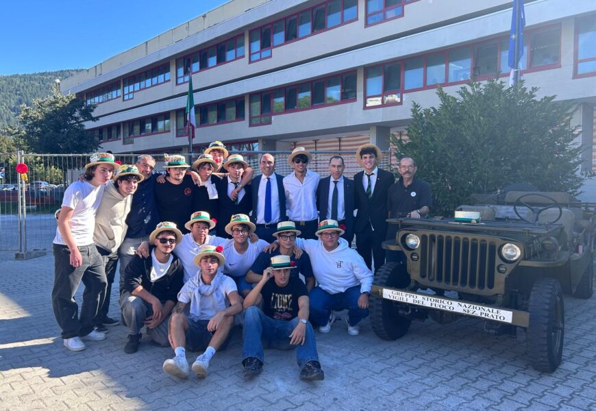 PRIMO GIORNO DI SCUOLA, IL SALUTO DEL PRESIDENTE DELLA PROVINCIA CALAMAI AGLI STUDENTI PRATESI