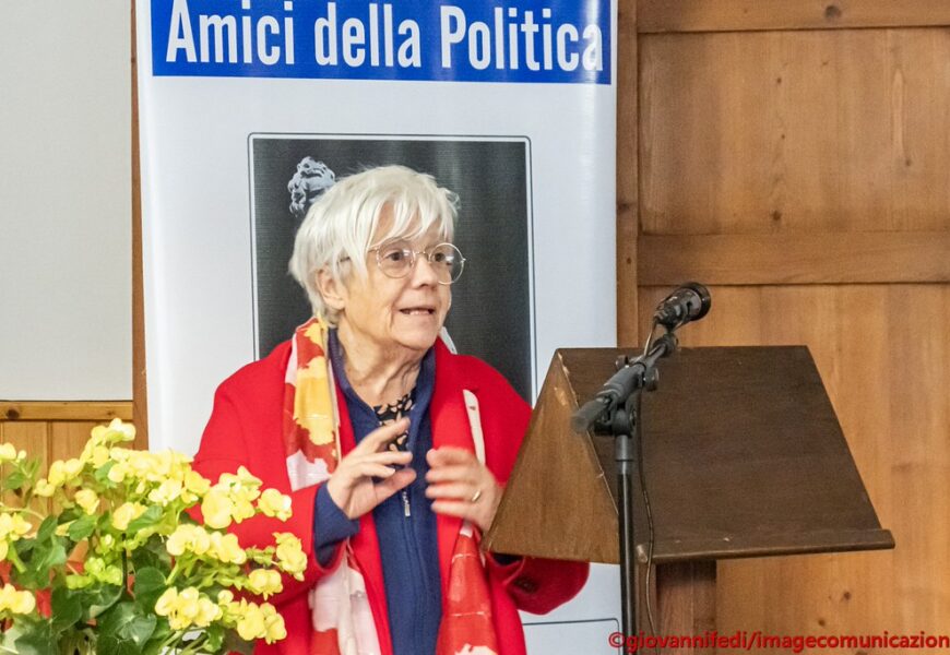 GABRIELLA BACCOLINI, NUOVA PRESIDENTE DELL’ ASSOCIAZIONE AMICI DELLA POLITICA