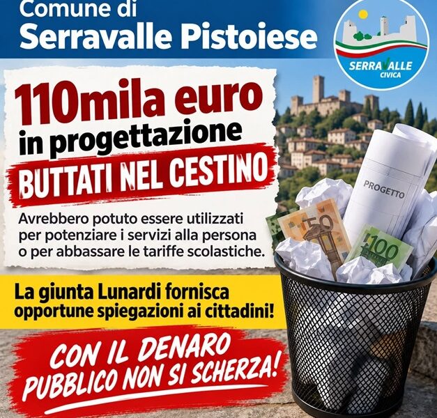 serravalle. GIUNTA LUNARDI: 110MILA EURO IN PROGETTAZIONE BUTTATI NEL CESTINO! serravalle. GIUNTA LUNARDI: 110MILA EURO IN PROGETTAZIONE BUTTATI NEL CESTINO!