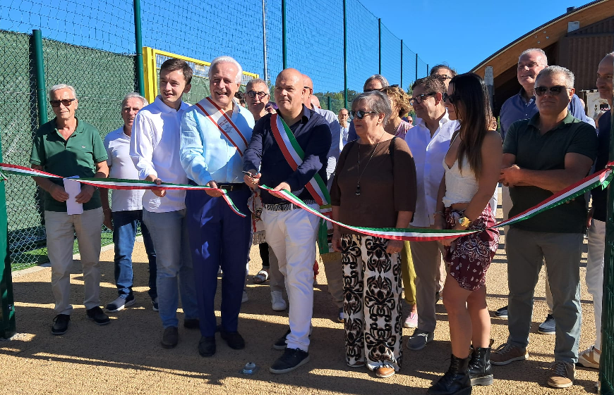 quarrata. INAUGURATO IL NUOVO CAMPO SUSSIDIARIO DELLO STADIO COMUNALE “FILIPPO RACITI”
