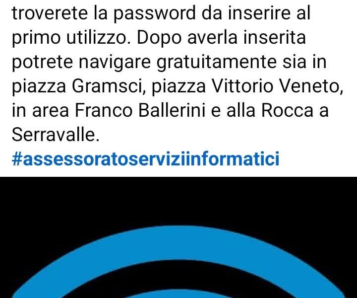 serravalle. WI-FI PUBBLICO A CASALGUIDI: COMUNICAZIONE AFFIDATA A FACEBOOK, MA I CITTADINI SONO STATI INFORMATI?