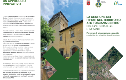 MONTALE APRE IL CONFRONTO SUL FUTURO DEI RIFIUTI: TRE INCONTRI PUBBLICI PER INFORMARE E ASCOLTARE I CITTADINI