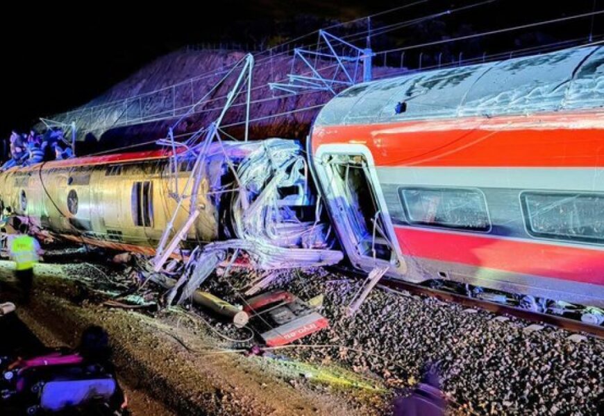 DISASTRO FERROVIARIO IN SPAGNA, DISPERSA UNA DONNA ORIGINARIA DI PISTOIA