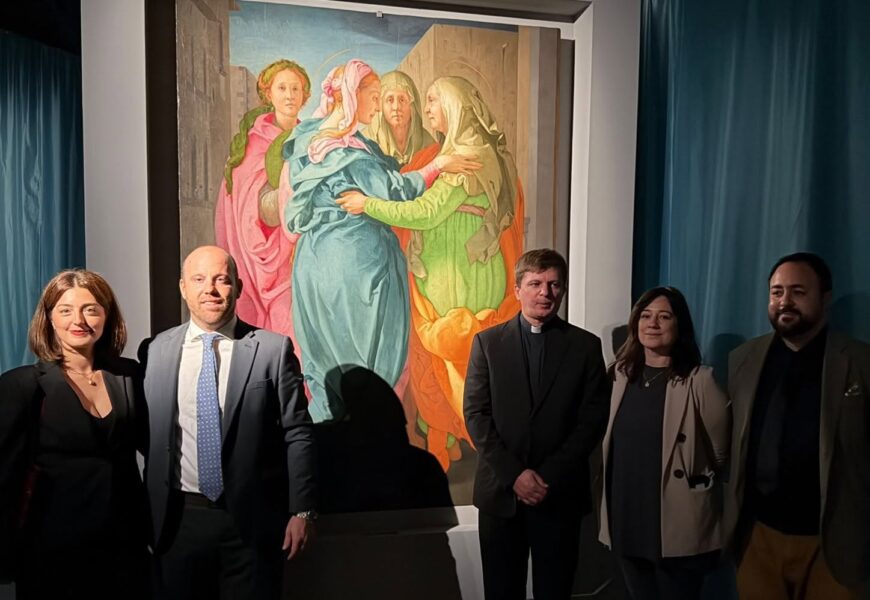 LA VISITAZIONE DI CARMIGNANO CONQUISTA ROMA: IL CAPOLAVORO DEL PONTORMO PROTAGONISTA ALLE SCUDERIE DEL QUIRINALE LA VISITAZIONE DI CARMIGNANO CONQUISTA ROMA: IL CAPOLAVORO DEL PONTORMO PROTAGONISTA ALLE SCUDERIE DEL QUIRINALE