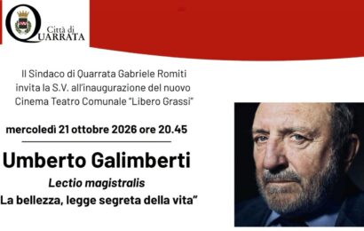 TEATRO LIBERO GRASSI, ARRIVA LA DIRETTA STREAMING DOPO LE POLEMICHE SUI POSTI: GALIMBERTI PROTAGONISTA DELL’INAUGURAZIONE TEATRO LIBERO GRASSI, ARRIVA LA DIRETTA STREAMING DOPO LE POLEMICHE SUI POSTI: GALIMBERTI PROTAGONISTA DELL’INAUGURAZIONE