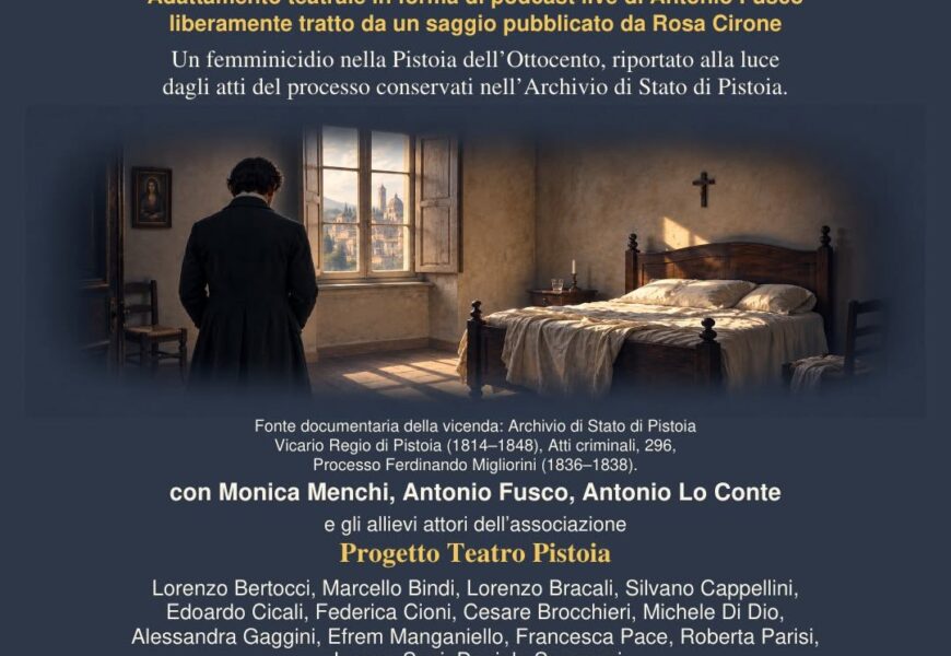 DAL 22 AL 25 OTTOBRE TORNA A PISTOIA “ZONA D’OMBRA – STORIE, TRAME E NARRAZIONI”
