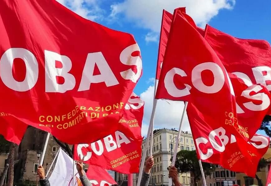 SCIOPERO GENERALE IL 30 OTTOBRE: COBAS IN PIAZZA CONTRO CARO VITA, PRECARIETÀ E SPESE MILITARI SCIOPERO GENERALE IL 30 OTTOBRE: COBAS IN PIAZZA CONTRO CARO VITA, PRECARIETÀ E SPESE MILITARI
