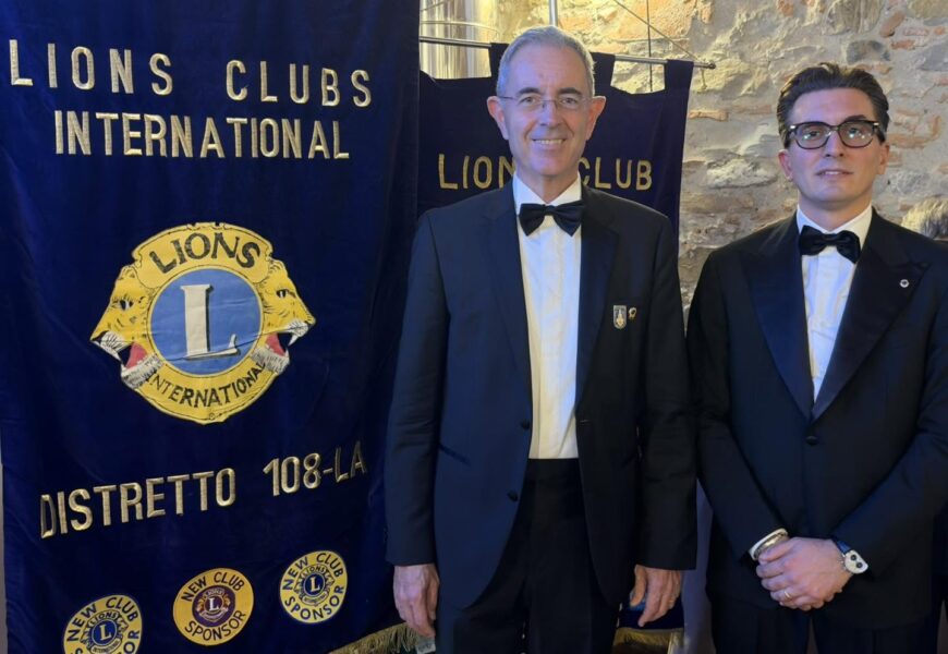 LIONS CLUB QUARRATA AGLIANA PIANURA PISTOIESE, LA 41ª CHARTER NIGHT NEL SEGNO DELLA SOLIDARIETÀ E DEL SERVIZIO