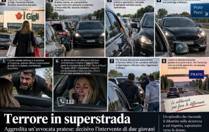 TERRORE IN SUPERSTRADA: AUTOMOBILISTA PERSEGUITA E SPERONA UN’AVVOCATA PRATESE TERRORE IN SUPERSTRADA: AUTOMOBILISTA PERSEGUITA E SPERONA UN’AVVOCATA PRATESE