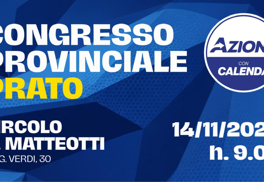 PRATO IN AZIONE, IL PARTITO PROVINCIALE VA A CONGRESSO. E TRACCIA LE PRIORITÀ: “ENERGIA E RIFIUTI. IL DISTRETTO HA BISOGNO DI RISPOSTE” PRATO IN AZIONE, IL PARTITO PROVINCIALE VA A CONGRESSO. E TRACCIA LE PRIORITÀ: “ENERGIA E RIFIUTI. IL DISTRETTO HA BISOGNO DI RISPOSTE”