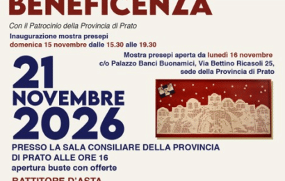 UN’ASTA BENEFICA PER SOSTENERE I PROGETTI DELLA COOPERATIVA CUI