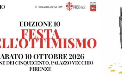 ottimisti. AL FESTIVAL DELL’OTTIMISMO PER GUARDARE CON SPERANZA ALLA RIFONDAZIONE DEL PAESE